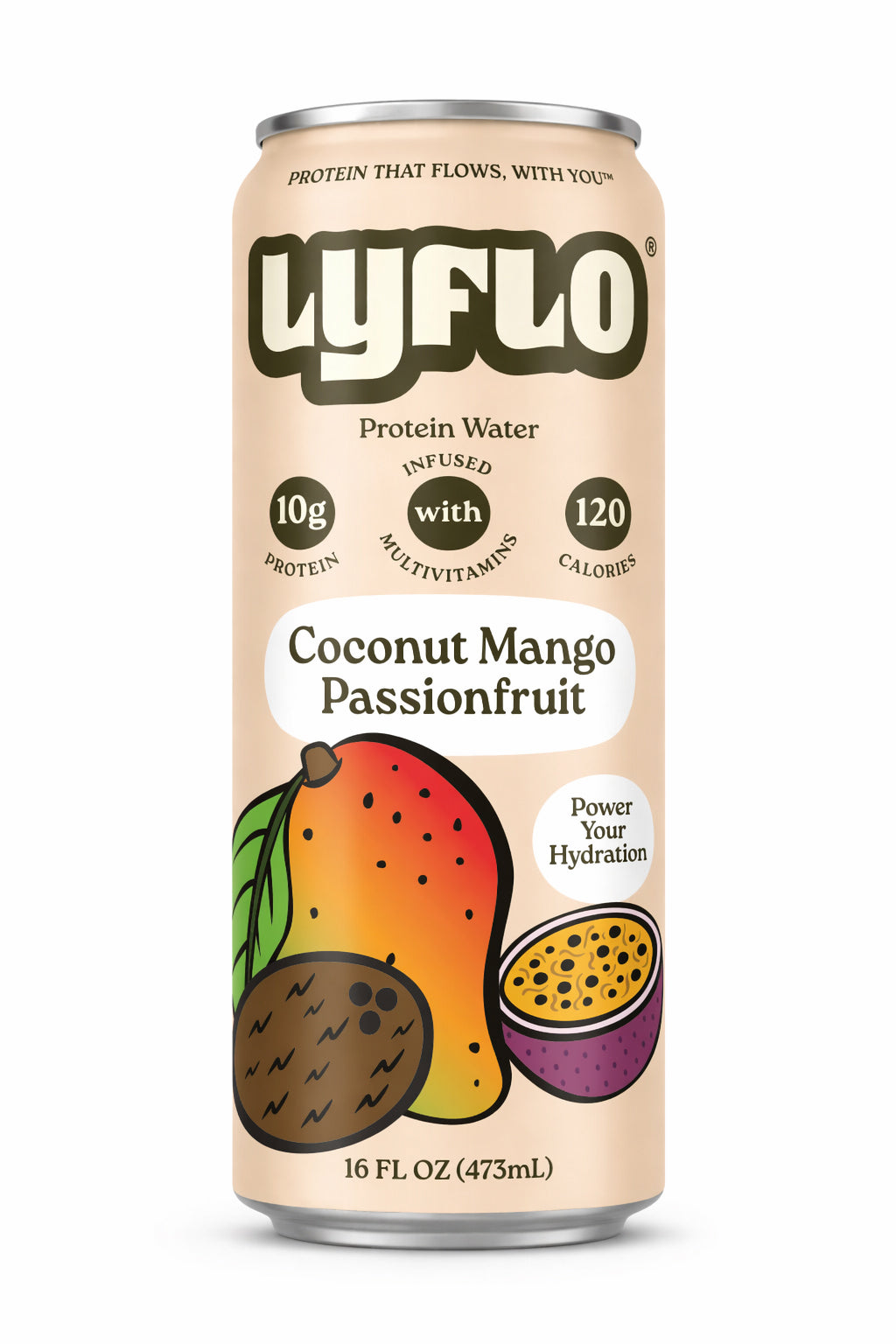 12 Pack - Coconut Mango Passion Fruit (Zero Sugar)